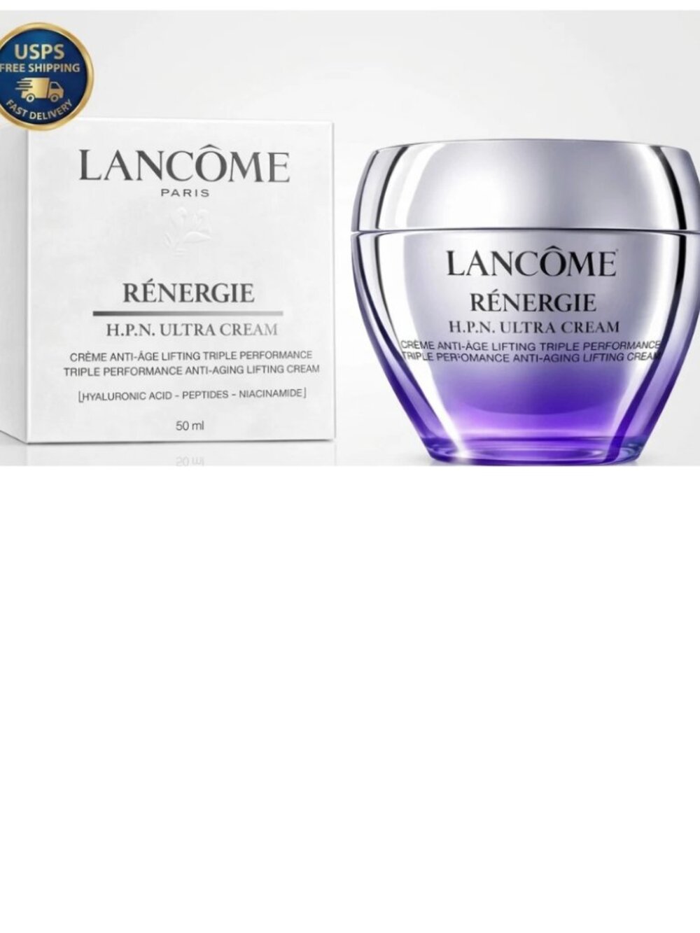 Lancome Renergie HPN ULTRA Cream 1.69 oz/50ml New With Box